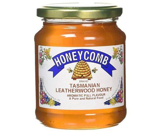 Honeycomb Tasmanian Leatherwood Clear Honey [340g] Honeycomb Company