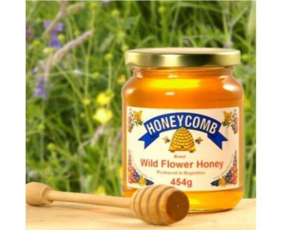 Honeycomb Wild Flower Clear Honey [454g] Honeycomb Company