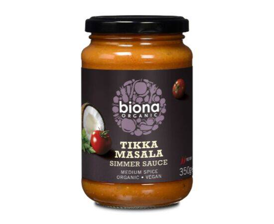 Biona Tikka Masala Simmer Sauce Organic [350g] Windmill Organics