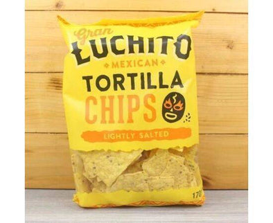 Gran Luchito Lightly Salted Tortilla Chips [170g x 10] The Heirloom Sauce Company