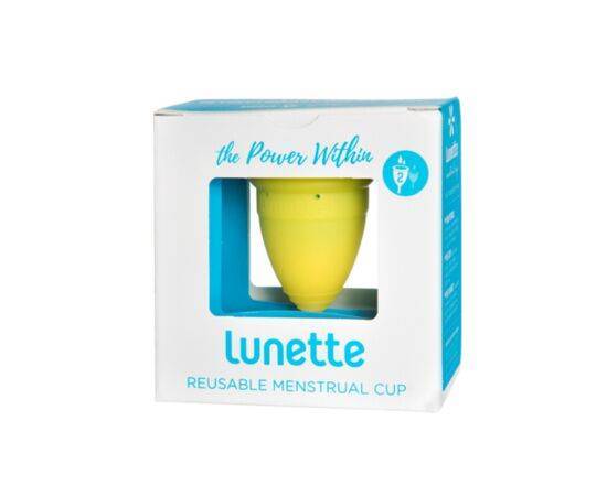 Lunette Menstrual Cup Yellow Model 2 [Single] Lune Group