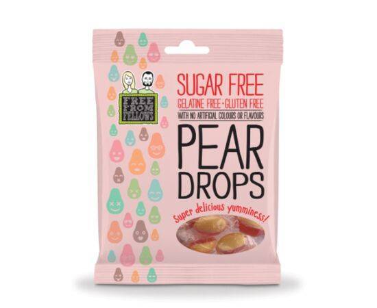 Free From Fellow Pear Drops Sweets [70g] Bravura Foods
