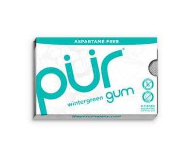 Pur Wintergreen Gum Blister [9 Piece x 12]
