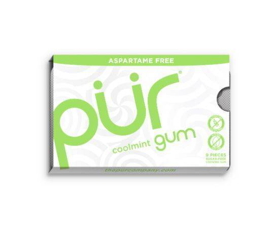 Pur Coolmint Gum Blister[9 Piece x 12]