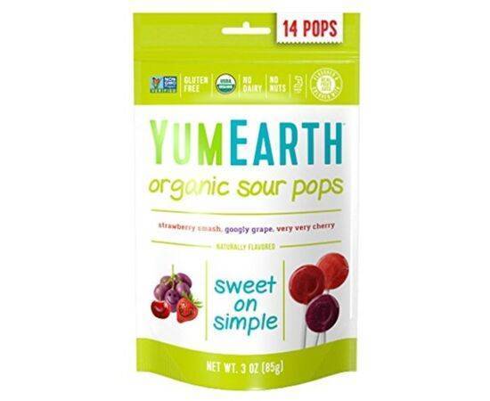 Yumearth Organic Sour Pops 14 Pack [85g x 6] Better Little Treats