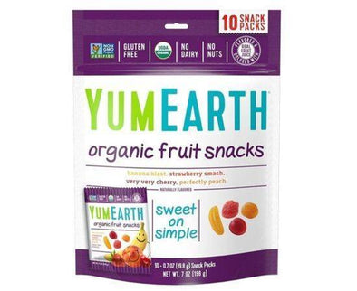 Yumearth Organic FruitSnacks [50g x 12] Better Little Treats