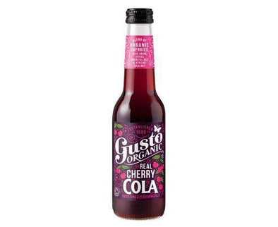 Gusto Organic Real Cherry Cola [275ml x 12] Gusto Organic Limited