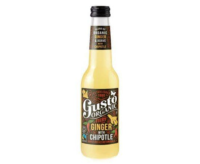 Gusto Organic Fiery Ginger With Chipotle [275ml x 12] Gusto Organic Limited