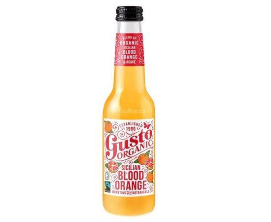 Gusto Organic Sicilian Blood Orange [275ml x 12] Gusto Organic Limited