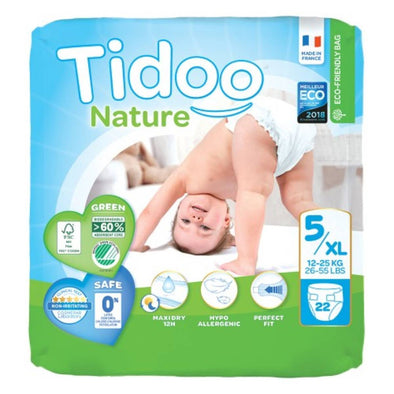 Tidoo Nappies - Size 5/XL (12 25kg) 22s