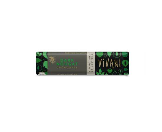 Vivani Dark Nougat Croccante Chocolate [35g x 18] Ecofinia Gmbh Vivani Ichoc
