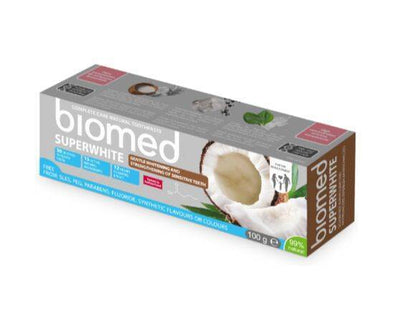 Biomed Superwhite C'nutWhitening Toothpaste [100g] Splat Global Uk