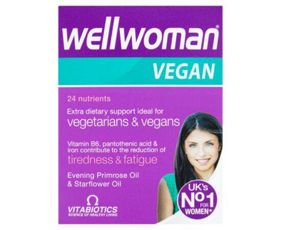 Vitabiotics Wellwoman Vegan Tablets [60s] Vitabiotics