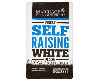 Marriages Finest Self Raising Flour - White [1.5kg x 5] Marriages
