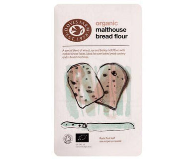 Doves Farm Malthouse Flour - Organic [1kg x 5] Doves Farm