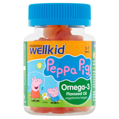 Vitabiotics Wellkid Peppa Pig Omega 3 Pastilles 30s