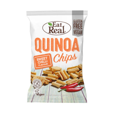 Eat Real Quinoa Chips - Sweet Chilli 80g x 10