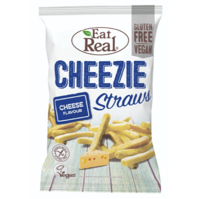 Eat Real Cheeze Straws 113g x 10