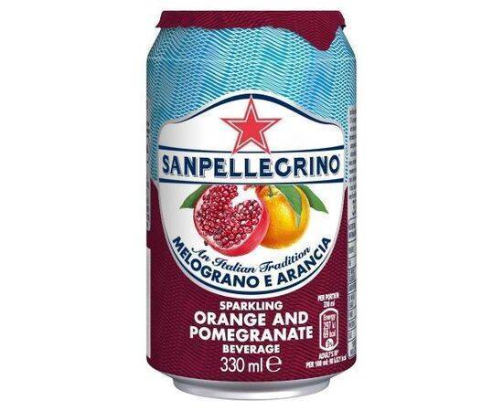 San Pellegrino Fruit Beverage Pom/Orange [330ml x 24] Nestle Waters Uk