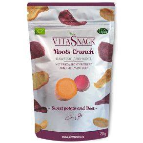 Vitasnack 100% Organic Raw Beetroot & Sweet Potato Snack 20g x 10