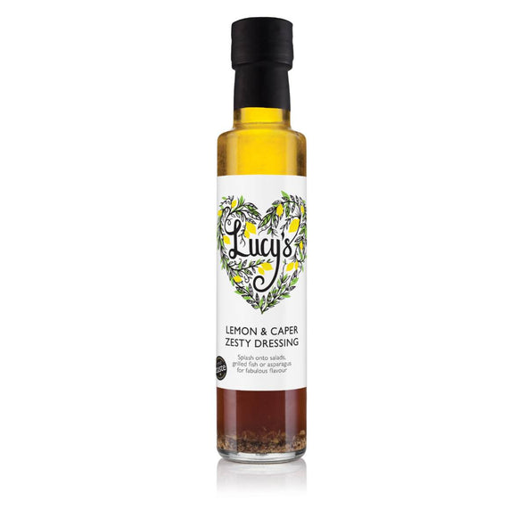 Lucys Dressings Lemon Caper Zesty Dressing 250ml