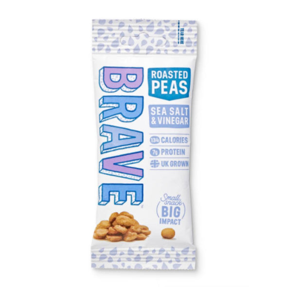 Brave Sea Salt & Vinegar Roasted Peas 35g x 12