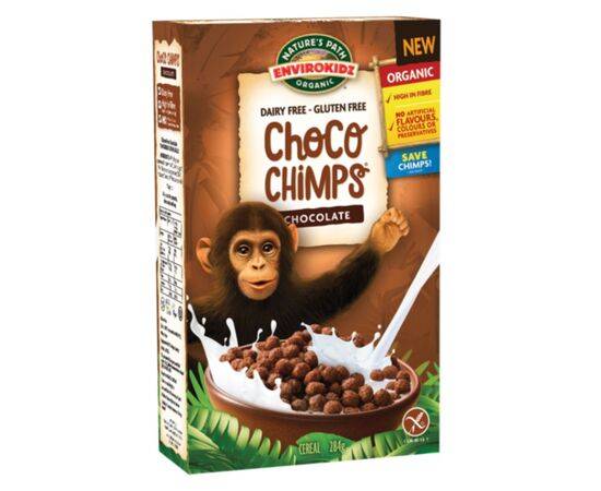Natures/P Enviro Kidz Chocholate Chimps [284g] Euro Food Brands