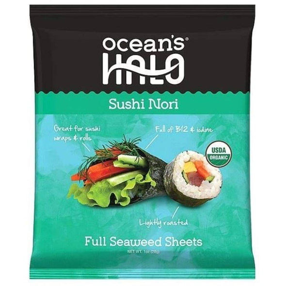 Oceans Halo Organic Sushi Nori Sheets 28g