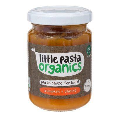 Little Pasta Org Pumpkin & Carrot Sauce 9m+ 130g