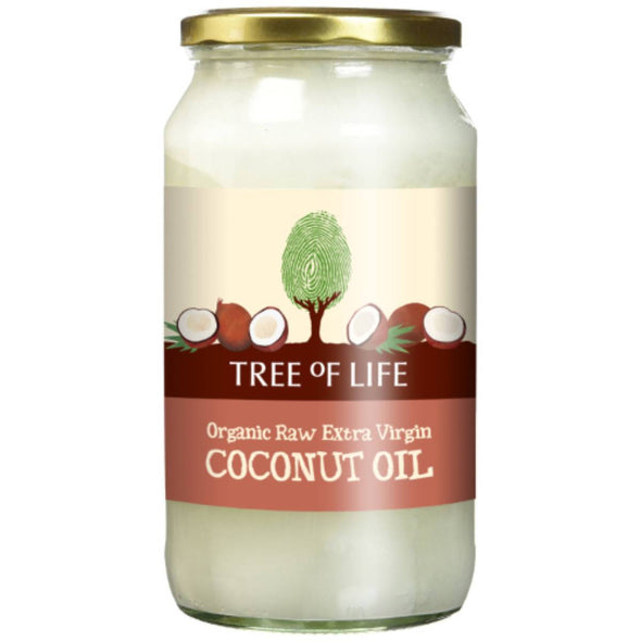 Tree Of Life Organic Raw Extra Virgin Coconut Oil 1Ltr