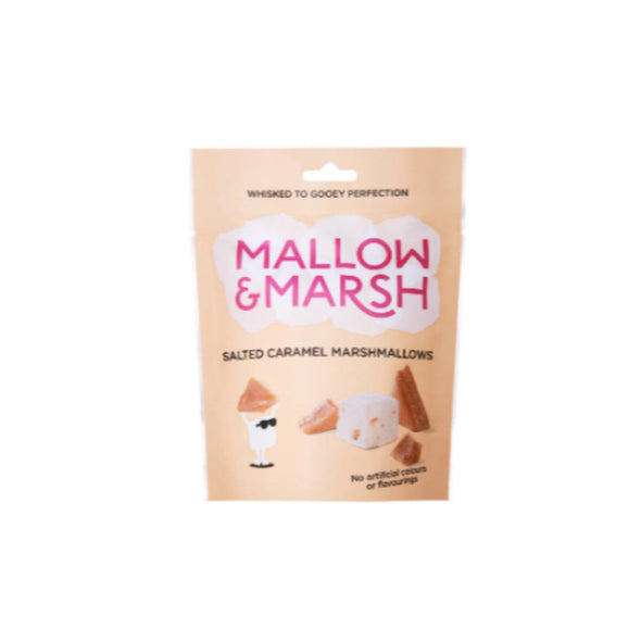 Mallow & Marsh Salted Caramel Marshmallow Pouch 85g x 6