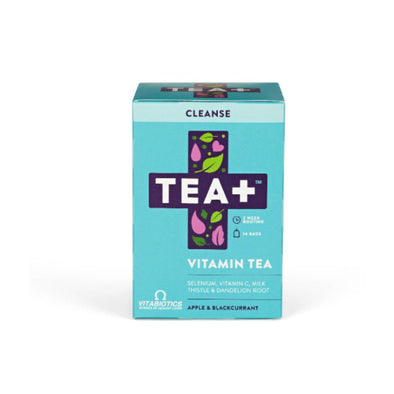Tea+ Tea Plus (+) Cleanse Vitamin Infused 14 Bags