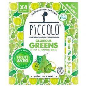 Piccolo Glorious Greens - Multipack 6m+ (90gx4) x 6