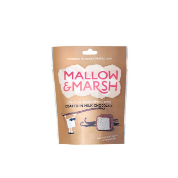 Mallow & Marsh Vanilla Chocolate Marshmallow Pouch 100g x 6
