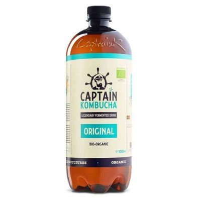 Captain Kombucha Original Bio Organic Drink 1Ltr