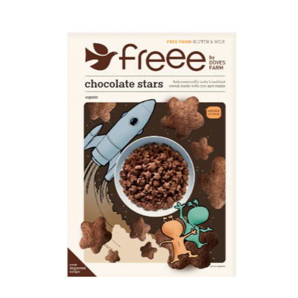 Doves Farm Freee Organic Chocolate Stars 300g