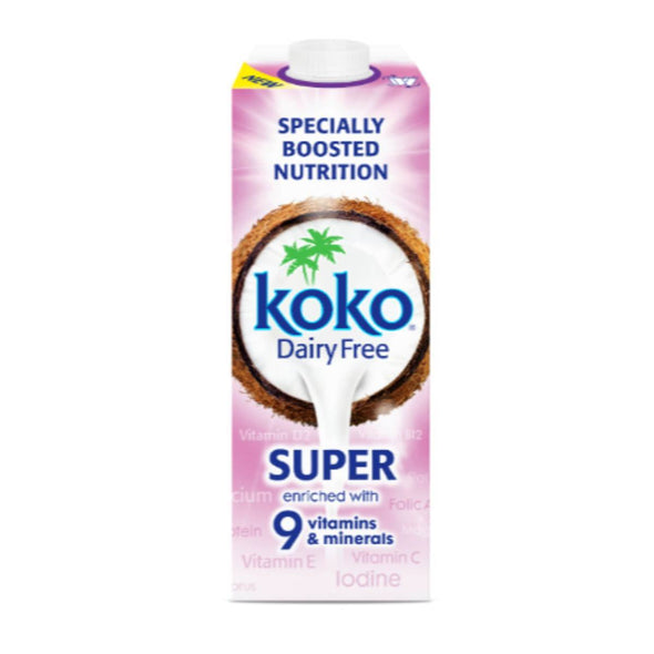 Koko Dairy Free Super UHT Milk 1Ltr x 6