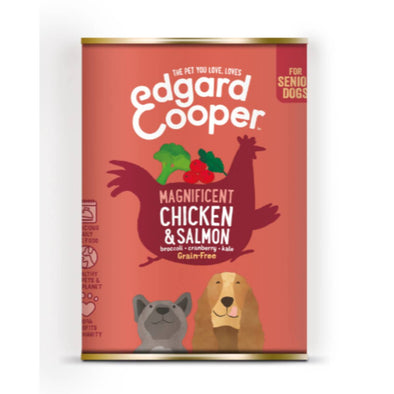 Edgard & Cooper Chicken Salmon Broccoli Kale 400g
