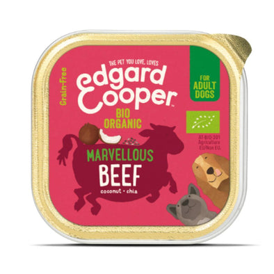 Edgard & Cooper Organic Beef With Coconut Chia 100g