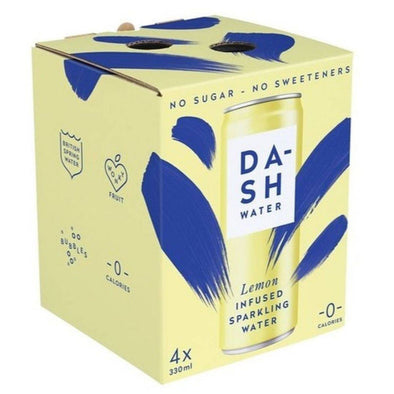 Dash Water Sparkling Lemon - Multipack (330mlx4) x 6