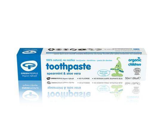 Green/Ppl Childrens Spearmint & Aloe Toothpaste [50ml] Green People