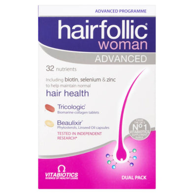 Vitabiotics Hairfollic Woman Advanced Capsules 60s