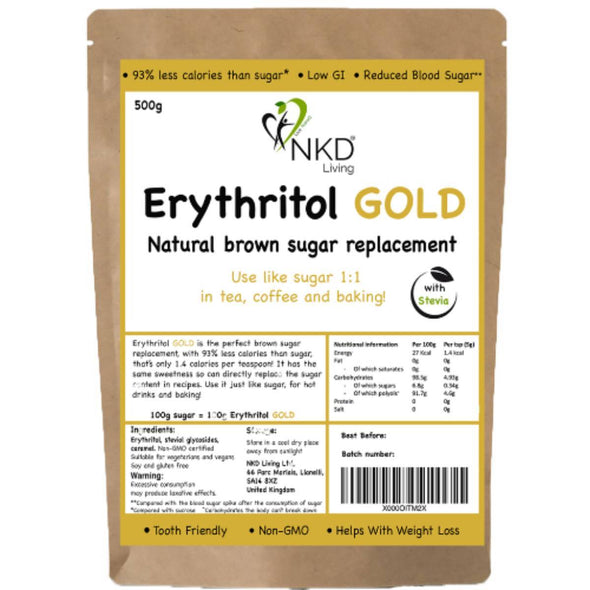 NKD Living Erythritol Gold 500g