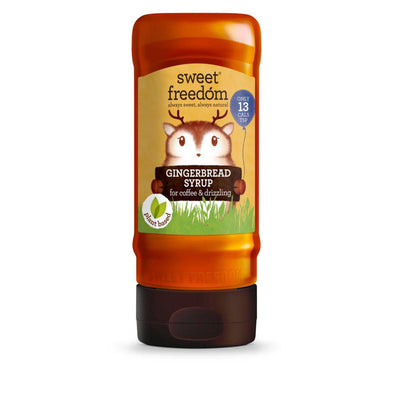 Sweet Freedom Gingerbread Syrup - Fruit Sweetened 350g