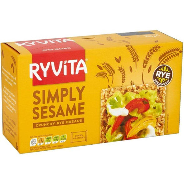 Ryvita Sesame Seed Crispbread - Portion Packs 250g x 16