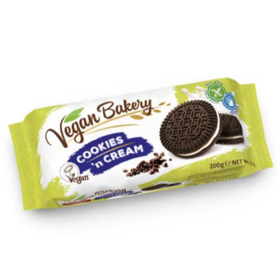 Vegan Bakery Cookies & Cream Biscuits 200g