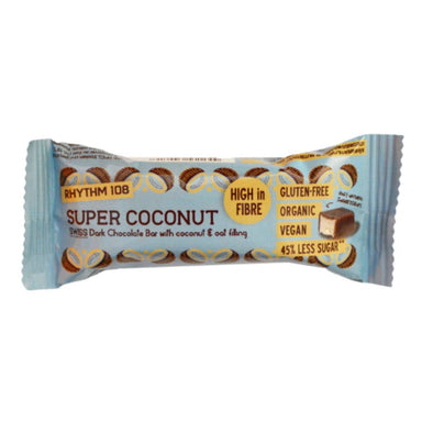 Rhythm 108 Swiss Chocolate Bar - Super Coconut 33g x 15