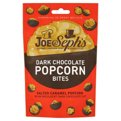 Joe & Sephs Joe&Sephs Salted Caramel Dark Chocolate Popcorn Bites 63g x 14
