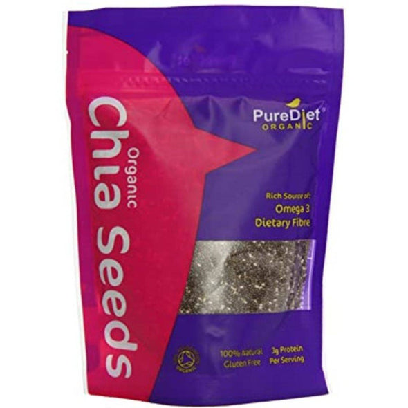 Pure Diet Organic Raw Chia Seeds 200g