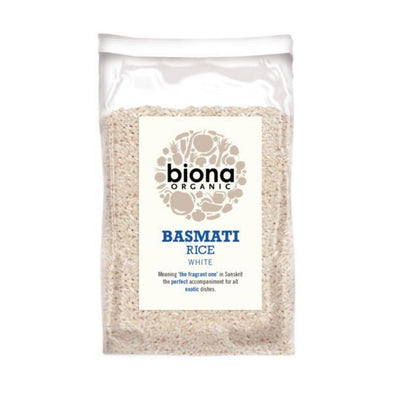 Biona Organic Basmati White Rice 500g